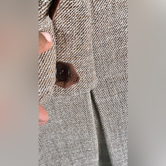 RARE Chloe Fall Winter 2018 Runway Blazer Coat Tweed Blazer Size 40 Pristine - Picture 13 of 14